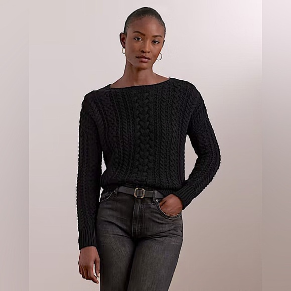 LRL Ralph Lauren Cable Knit Sweater - Picture 3 of 16